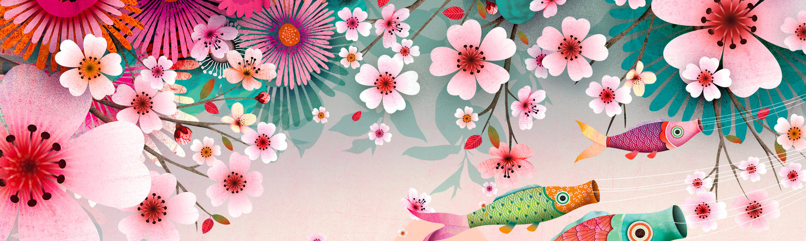 <small>Carpe Koï</small> motif créé par Marie Desbons