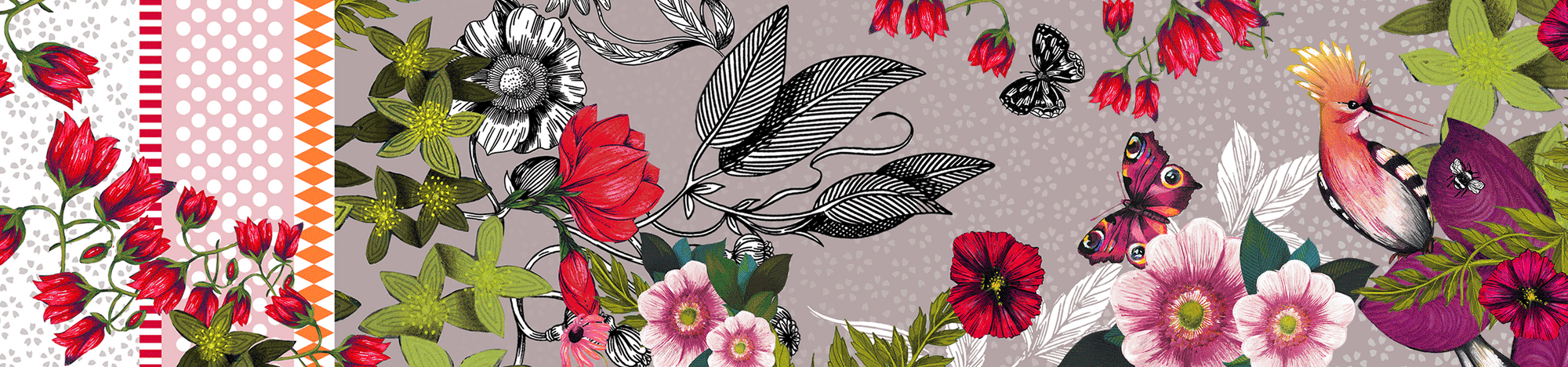 <small>Floralies</small> motif créé par Marie-Pierre Emorine.