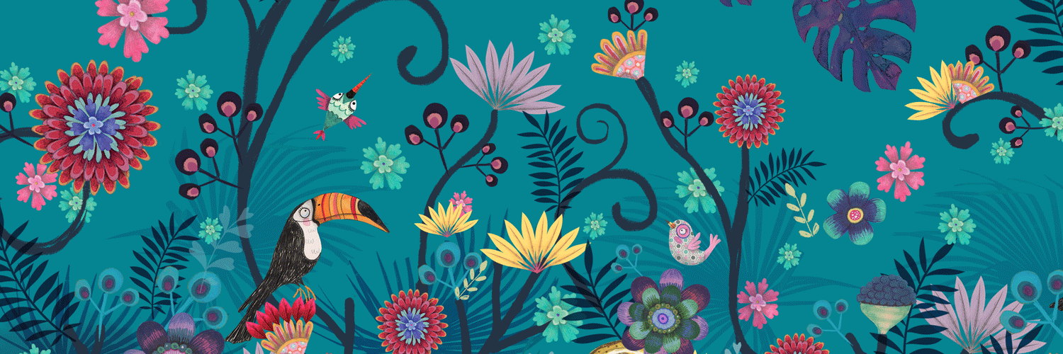 <small>Toucans</small> motif créé par Cocotte en Papier