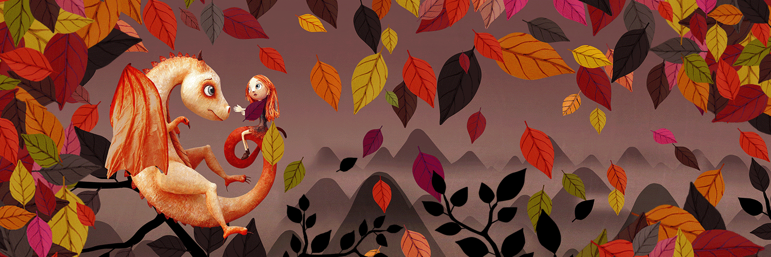 <small>Dragon Feuille</small> motif créé par Chloé Rémiat