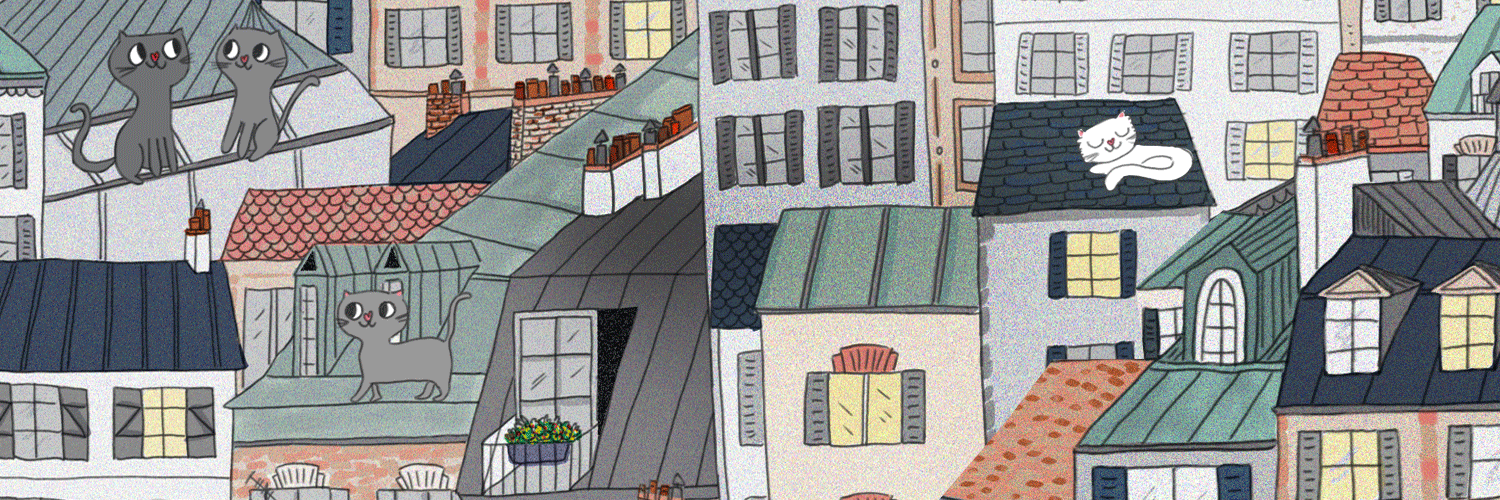 <small>Toits de Paris</small> motif créé par Amélie Laffaiteur