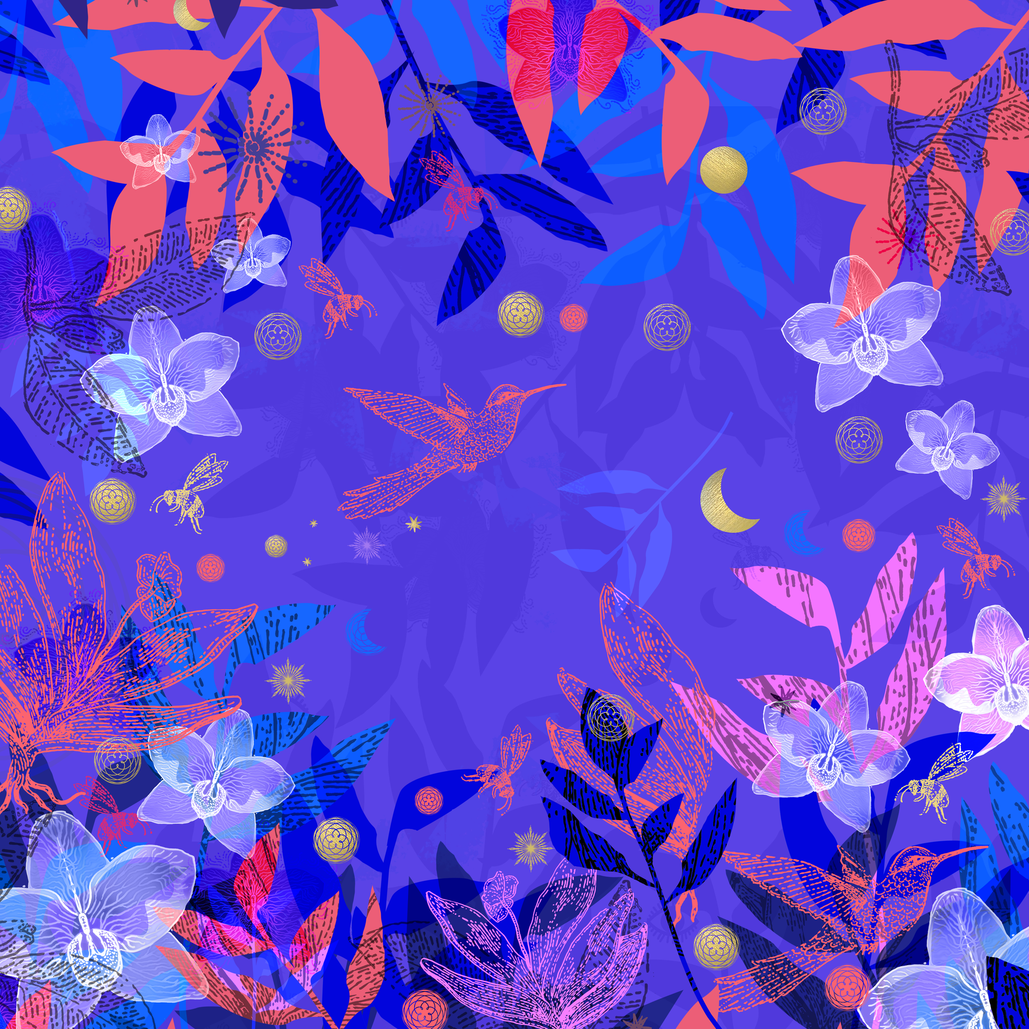 <small>Orchydia</small> motif créé par Anna Ziliz