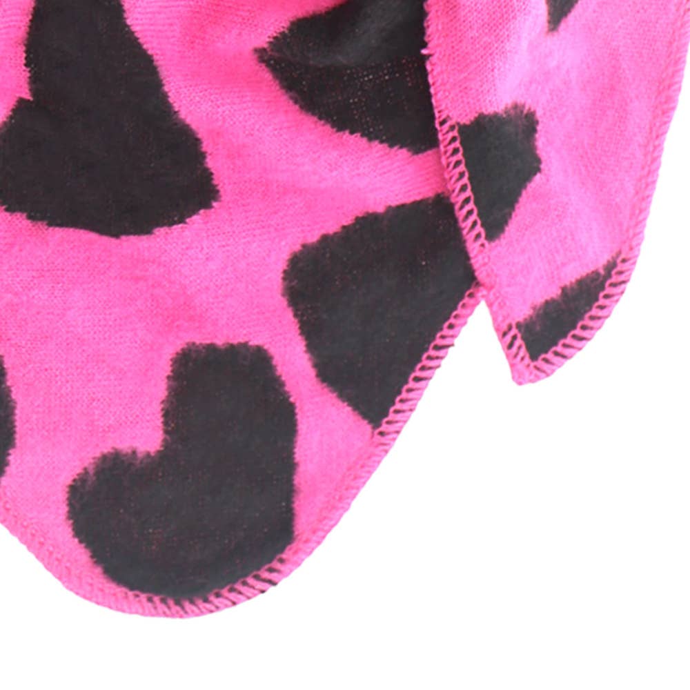 Écharpe Luna Rose Noir