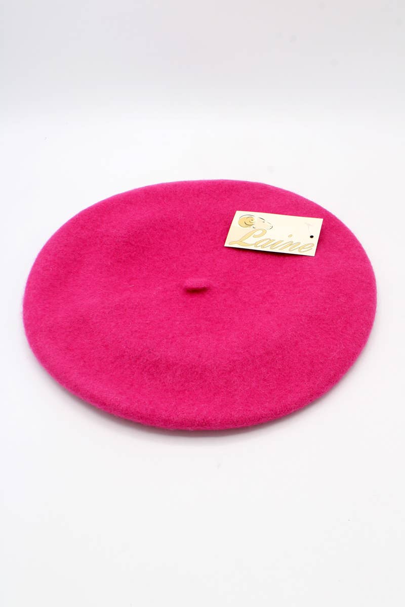 Béret classique en pure Laine