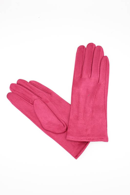 Gants en Polyester couleurs assorties doigts tactile