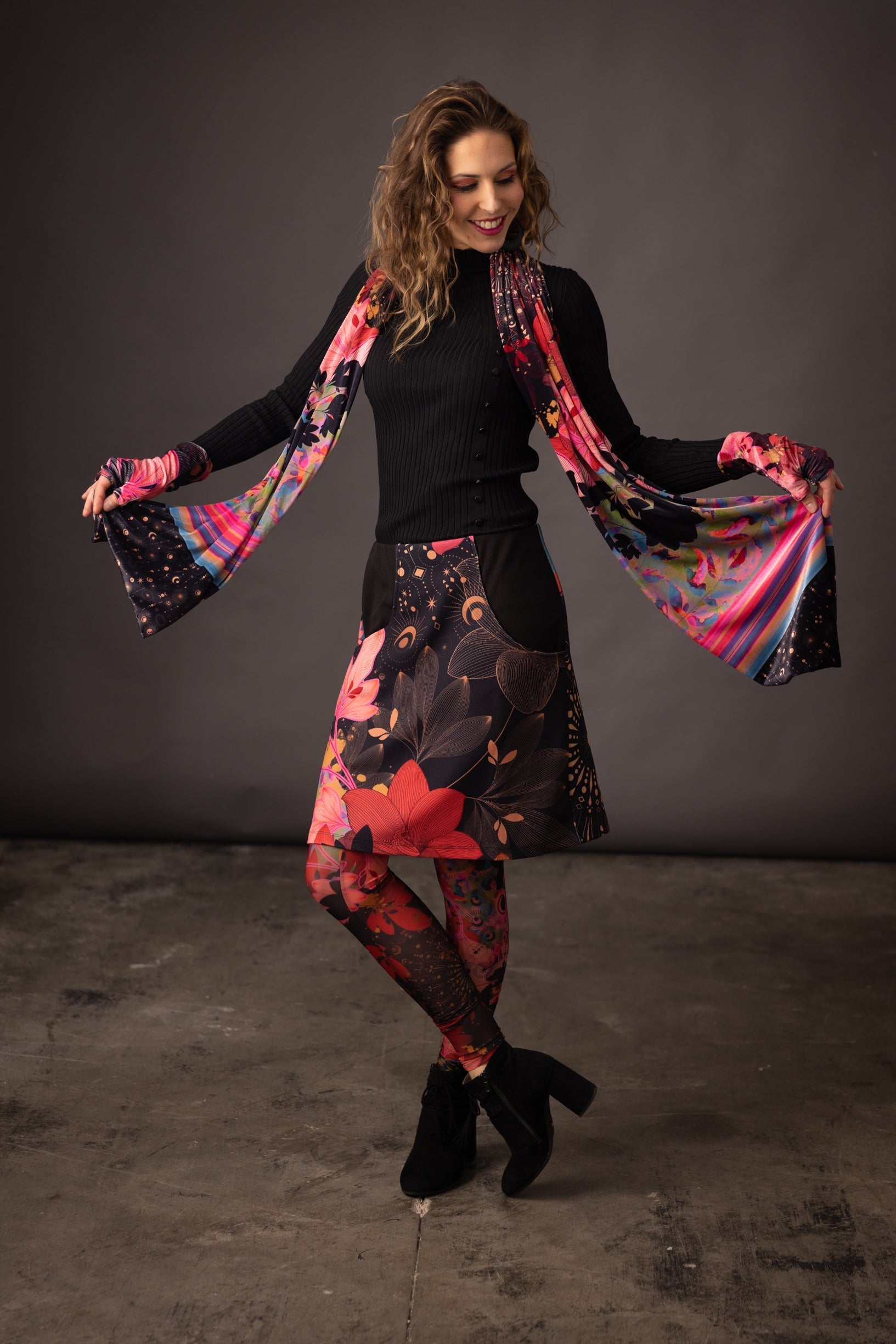 Jupe TOTEM Mandala Ambre