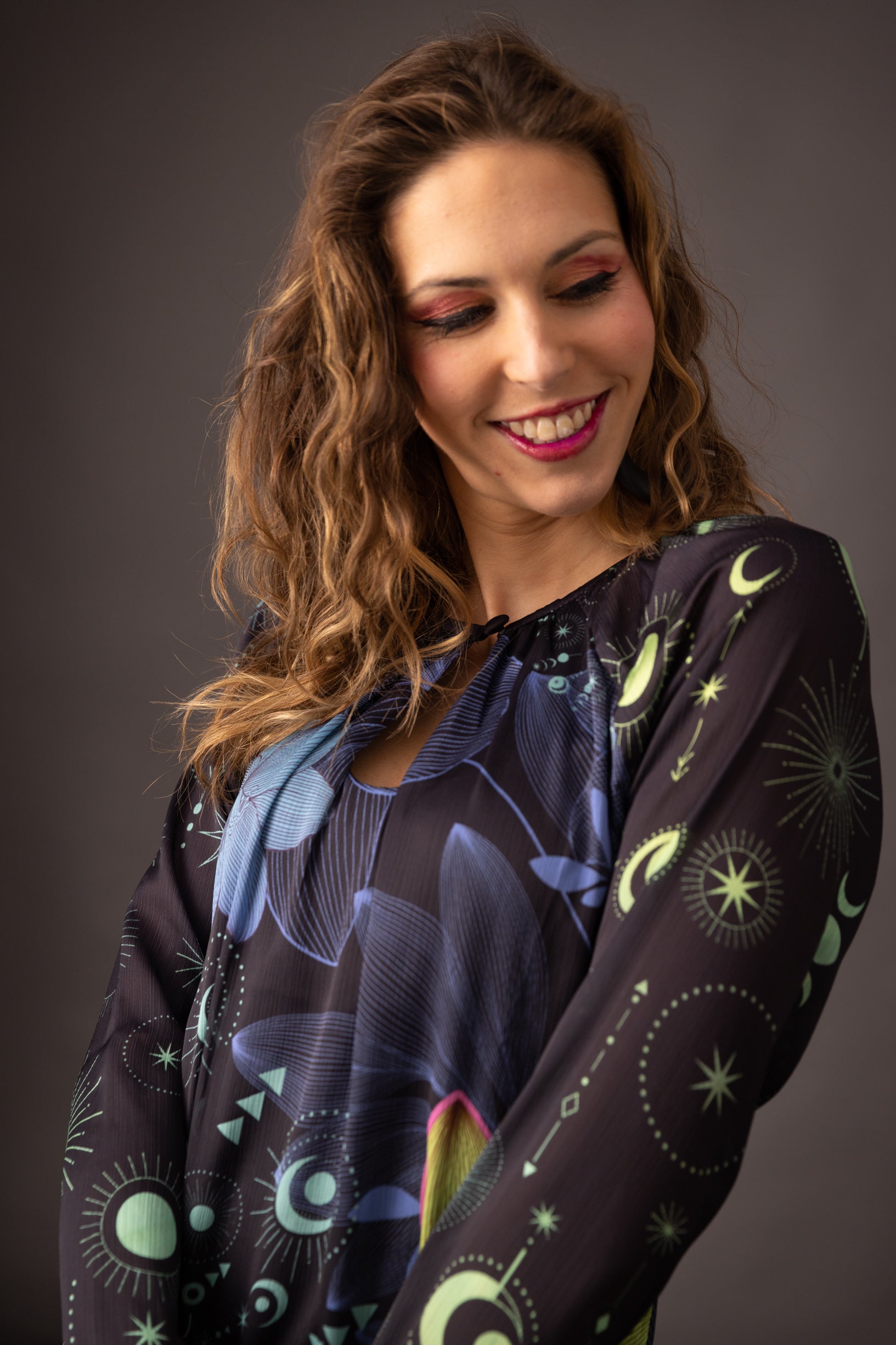 Robe TATIANA MANDALA EMERAUDE