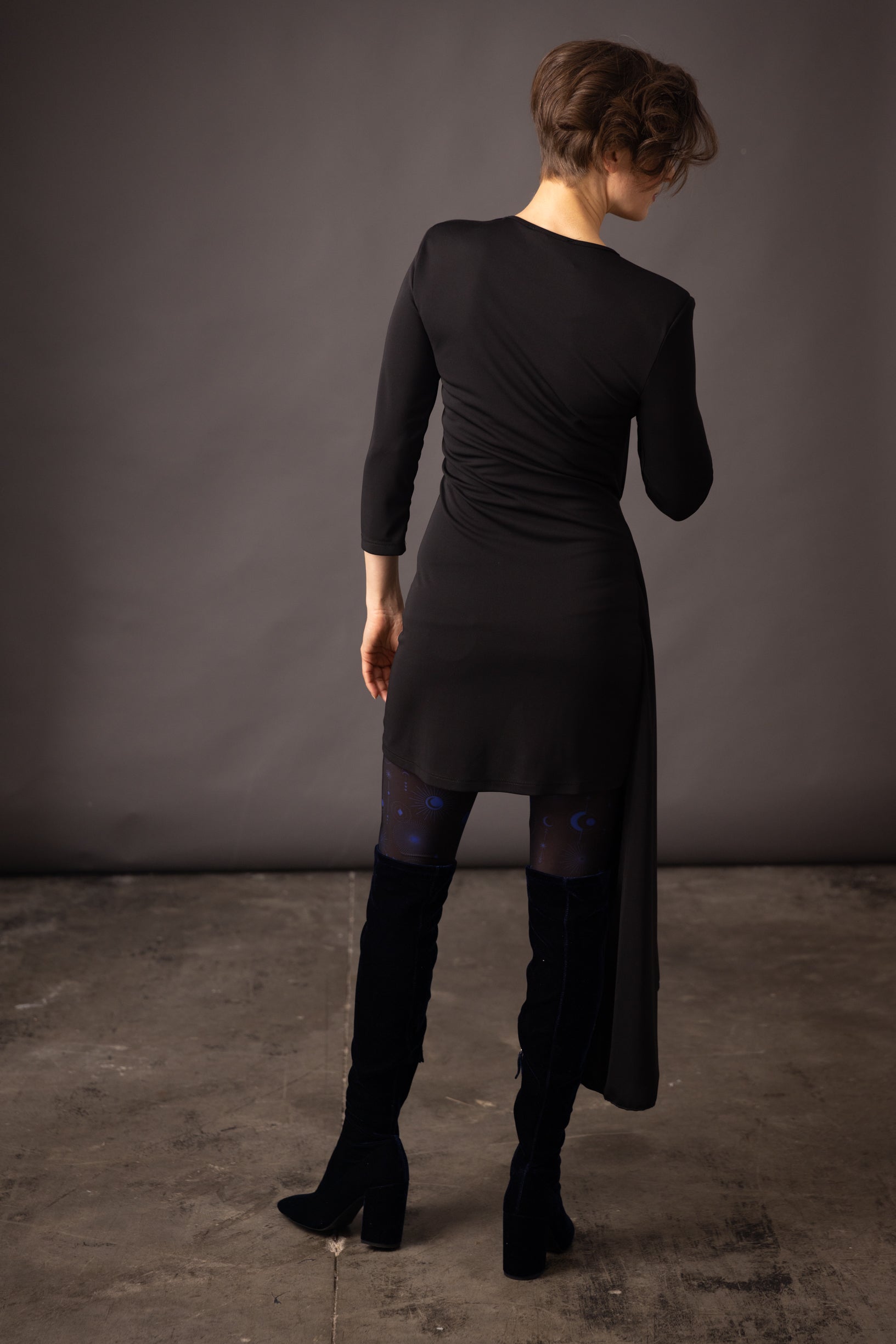 DELIO Luna Indigo printed leggings 