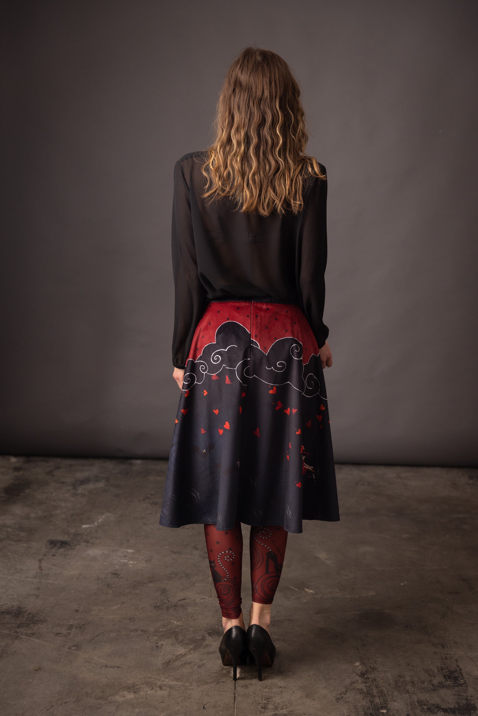 Legging imprimé DELIO SORCIERE Etoiles