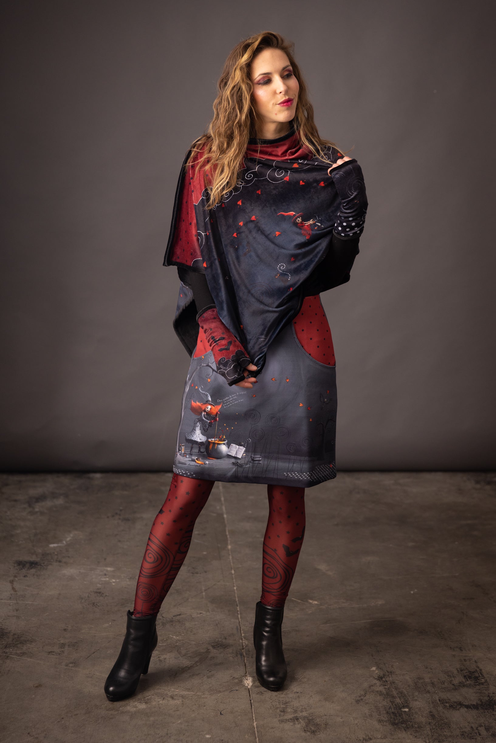 Legging imprimé DELIO SORCIERE Etoiles