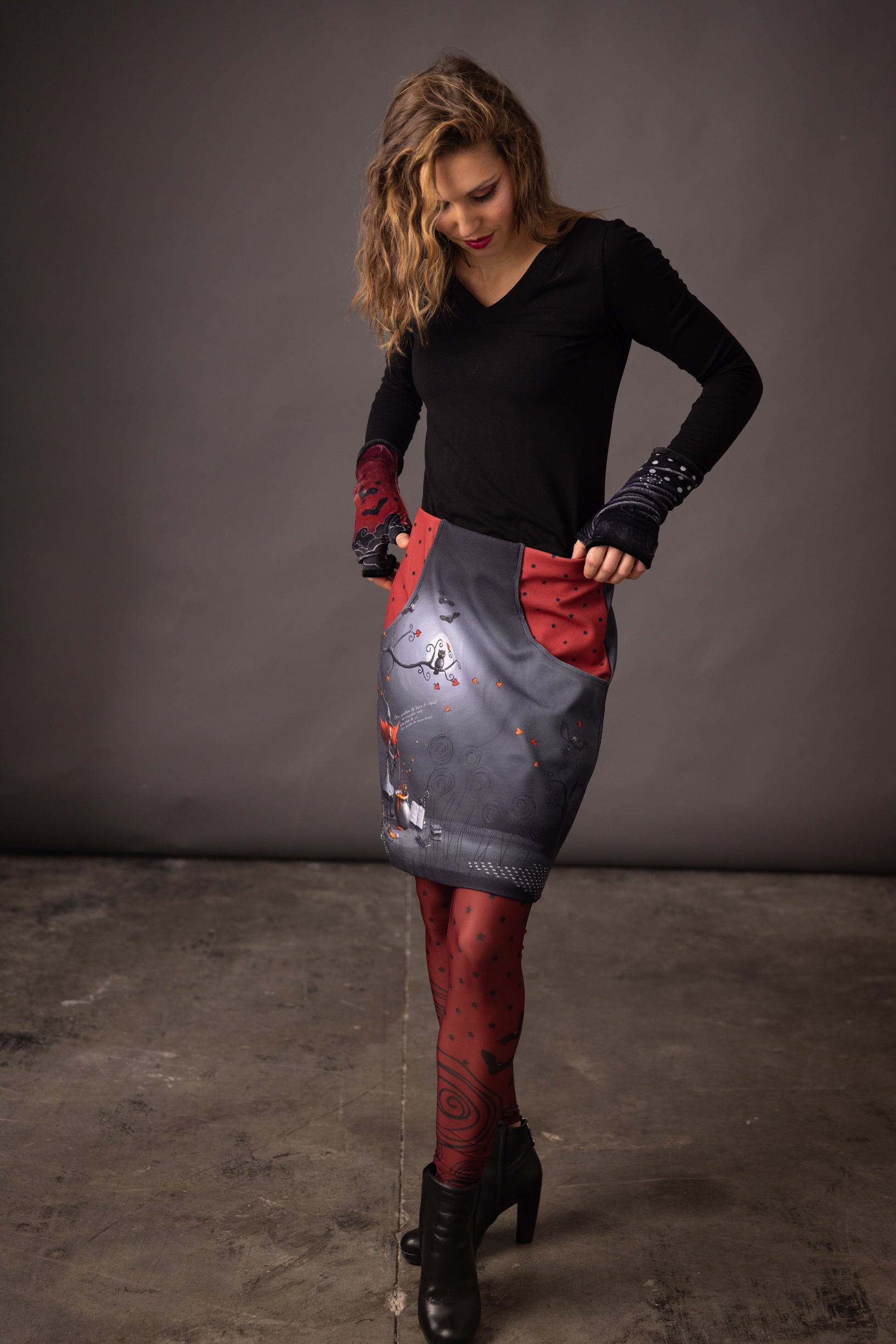 Legging imprimé DELIO SORCIERE Etoiles