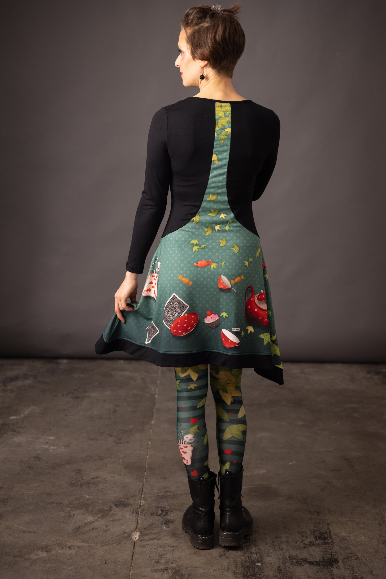 Legging imprimé DELIO ALICE vert