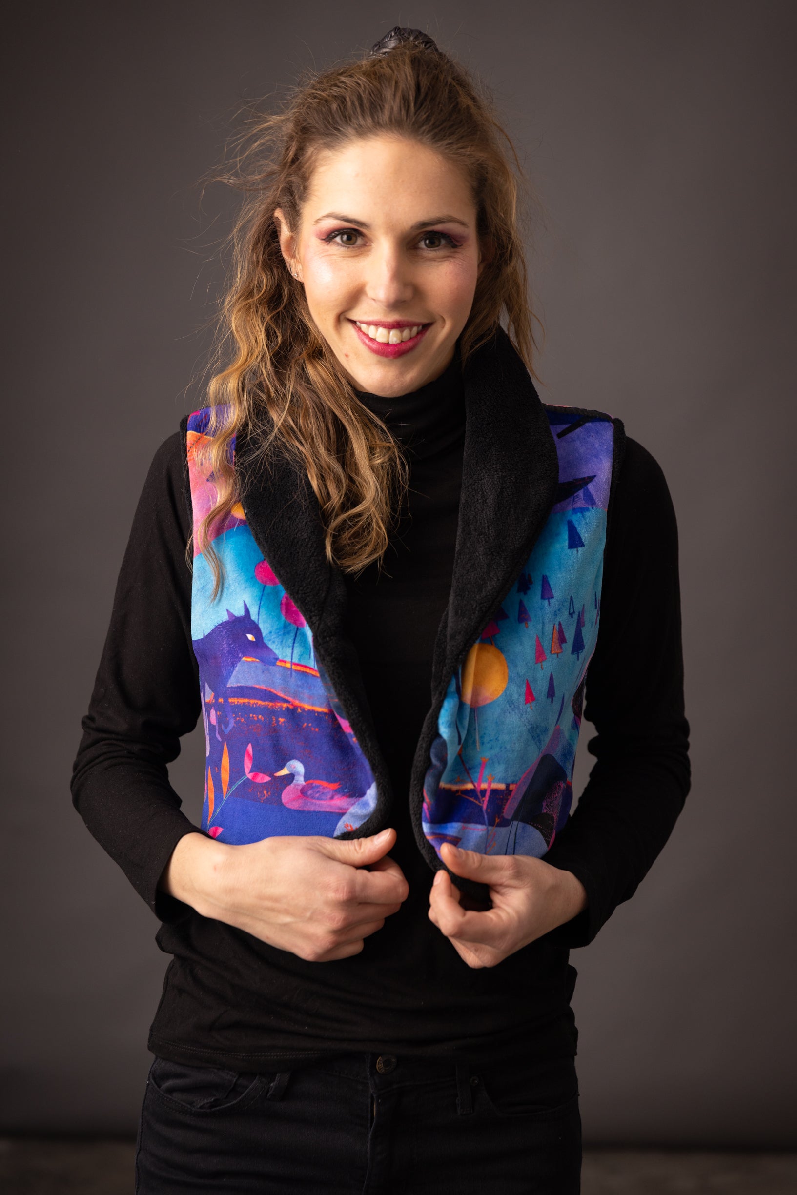 Gilet GAIA PIERRE ET LE LOUP