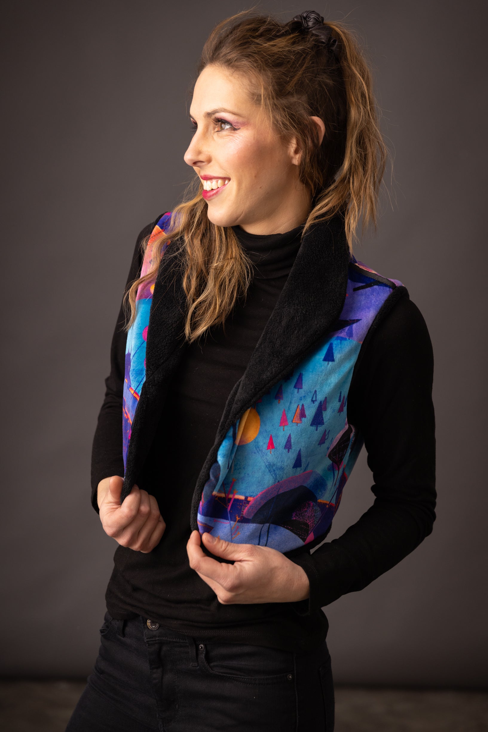 Gilet GAIA PIERRE ET LE LOUP