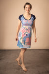 Robe jersey imprimé HERINE BABYLONE