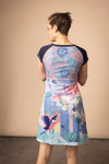 Robe jersey imprimé HERINE BABYLONE