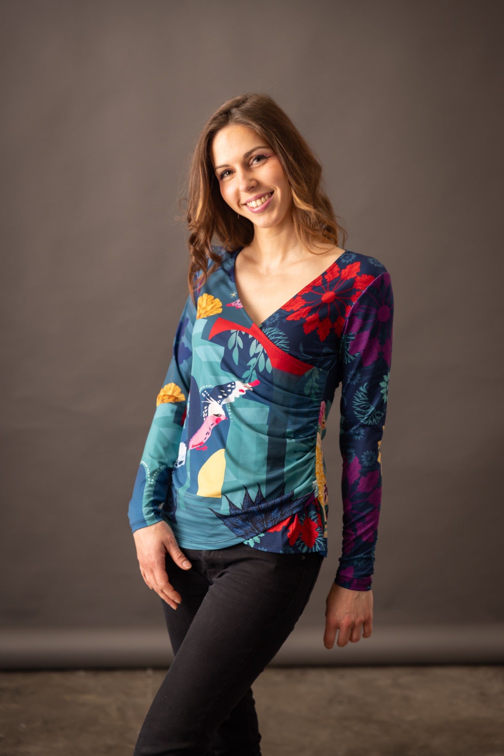 Tee-Shirt cache-coeur TAROT BABYLONE