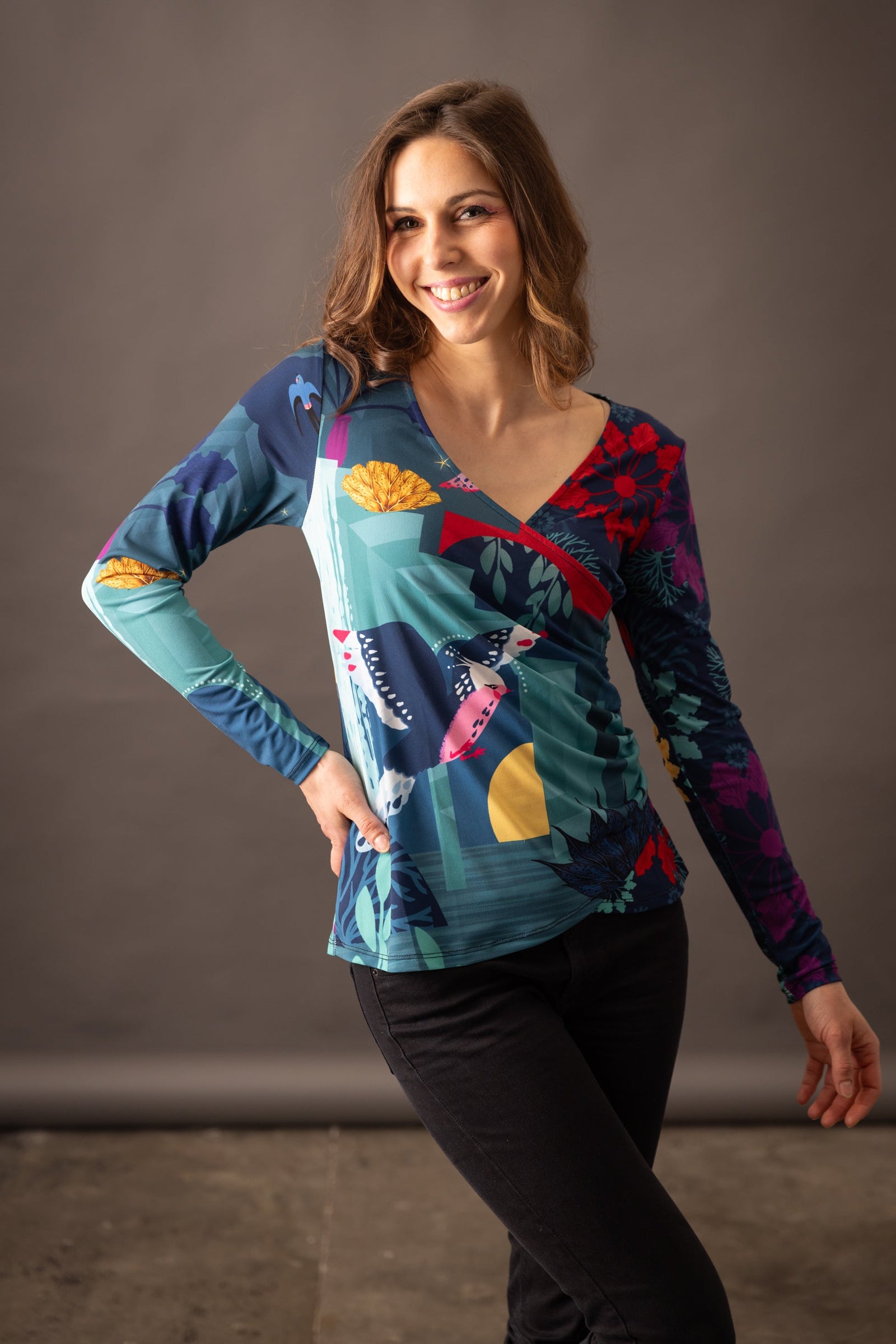 Tee-Shirt cache-coeur TAROT BABYLONE