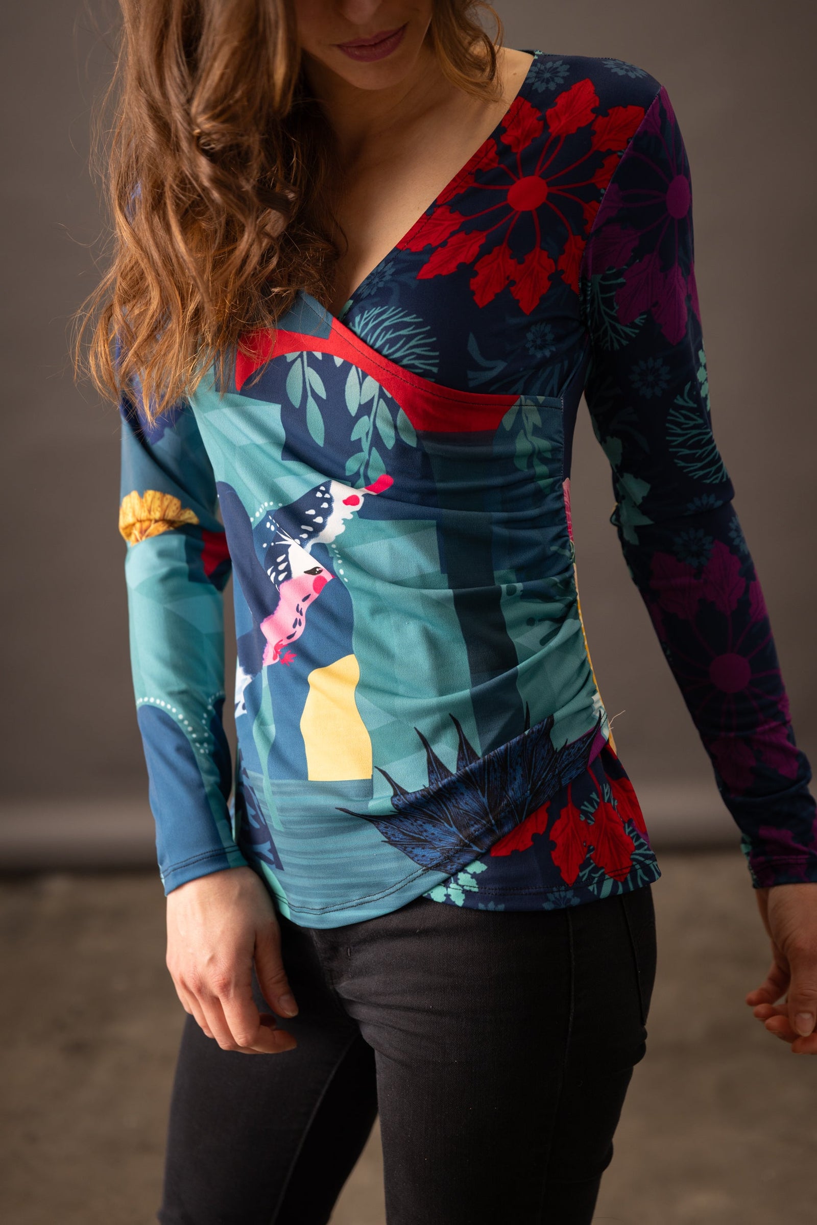 Tee-Shirt cache-coeur TAROT BABYLONE