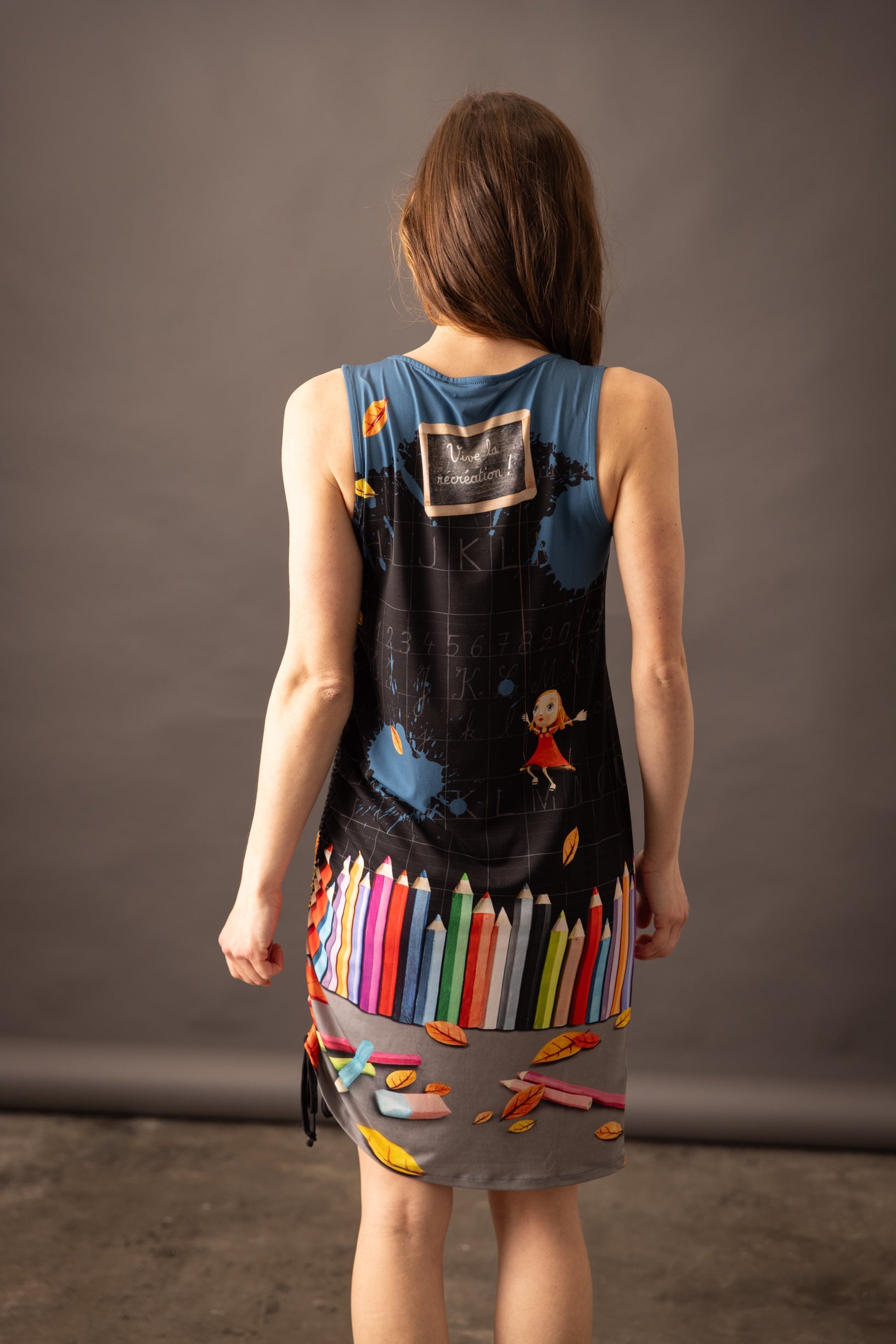 Robe fronce SOLIFLORE RECREATION