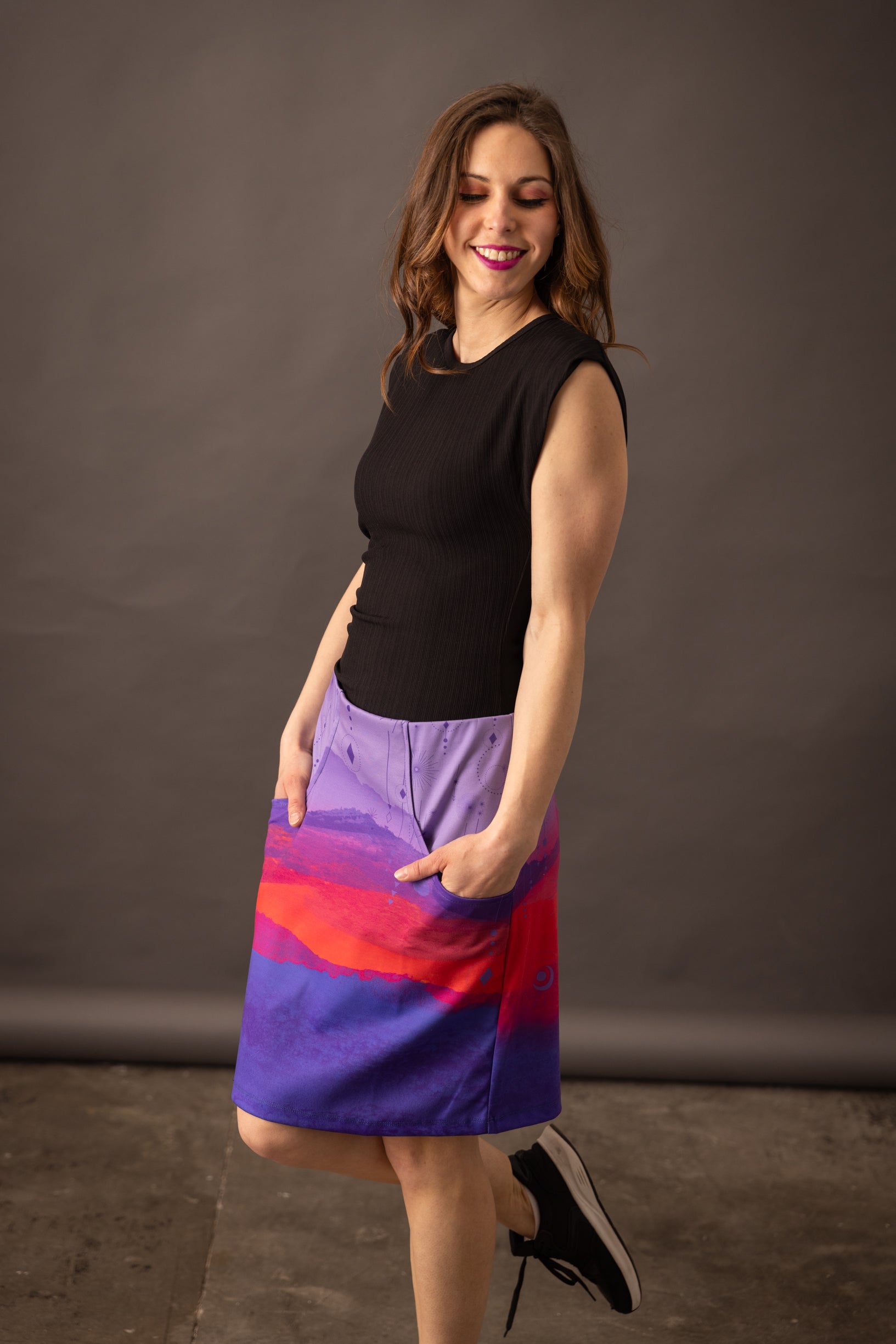 TOTEM ONDINA Indigo Skirt