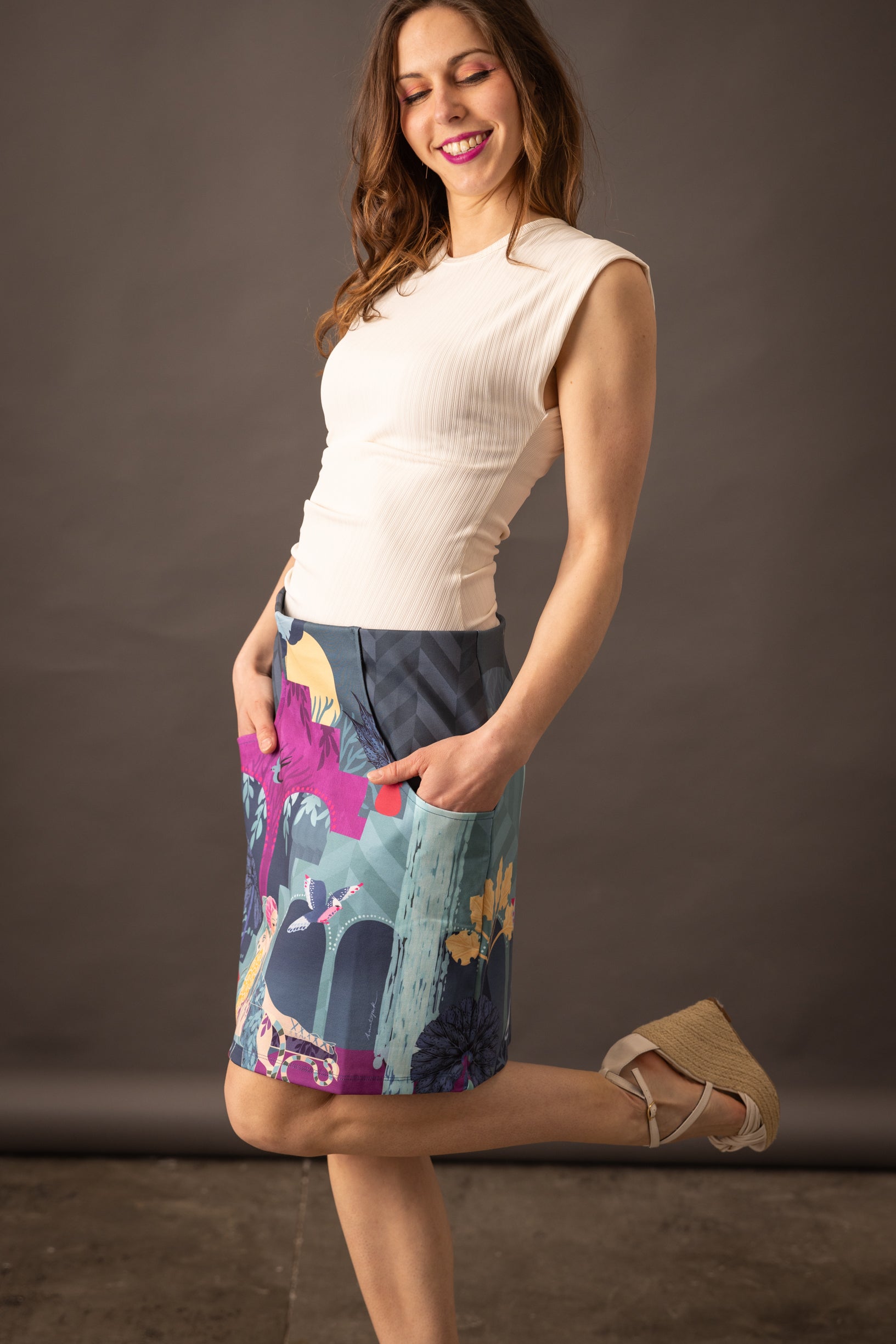 TOTEM BABYLON skirt