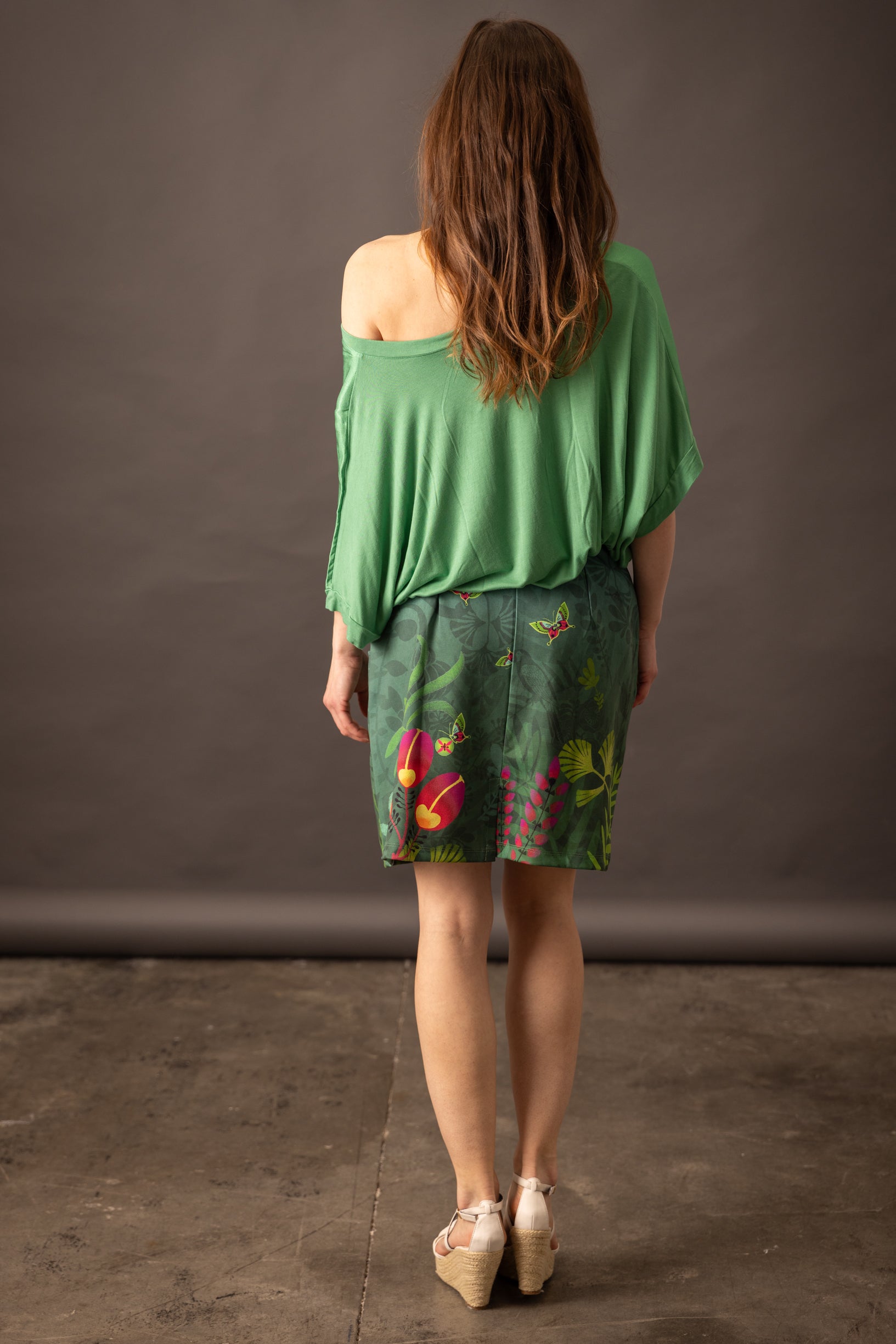 Jupe TOTEM TROPIQUE VERT