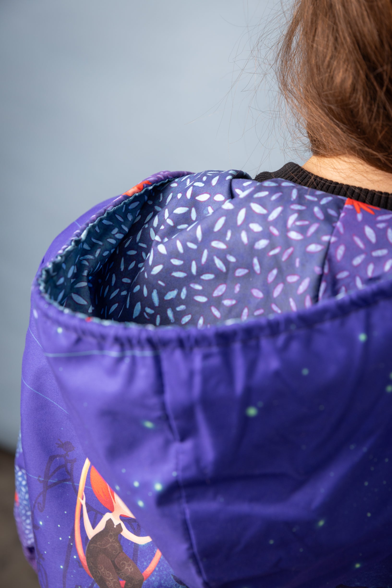 BIANCA ZEN printed parka 