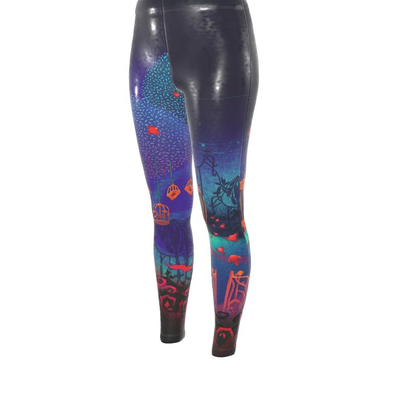 PRECOMMANDE Legging imprimée AVALONE CAGE A OISEAUX