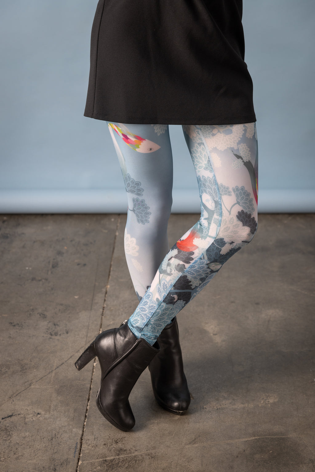 DELIO ONDINE printed leggings 