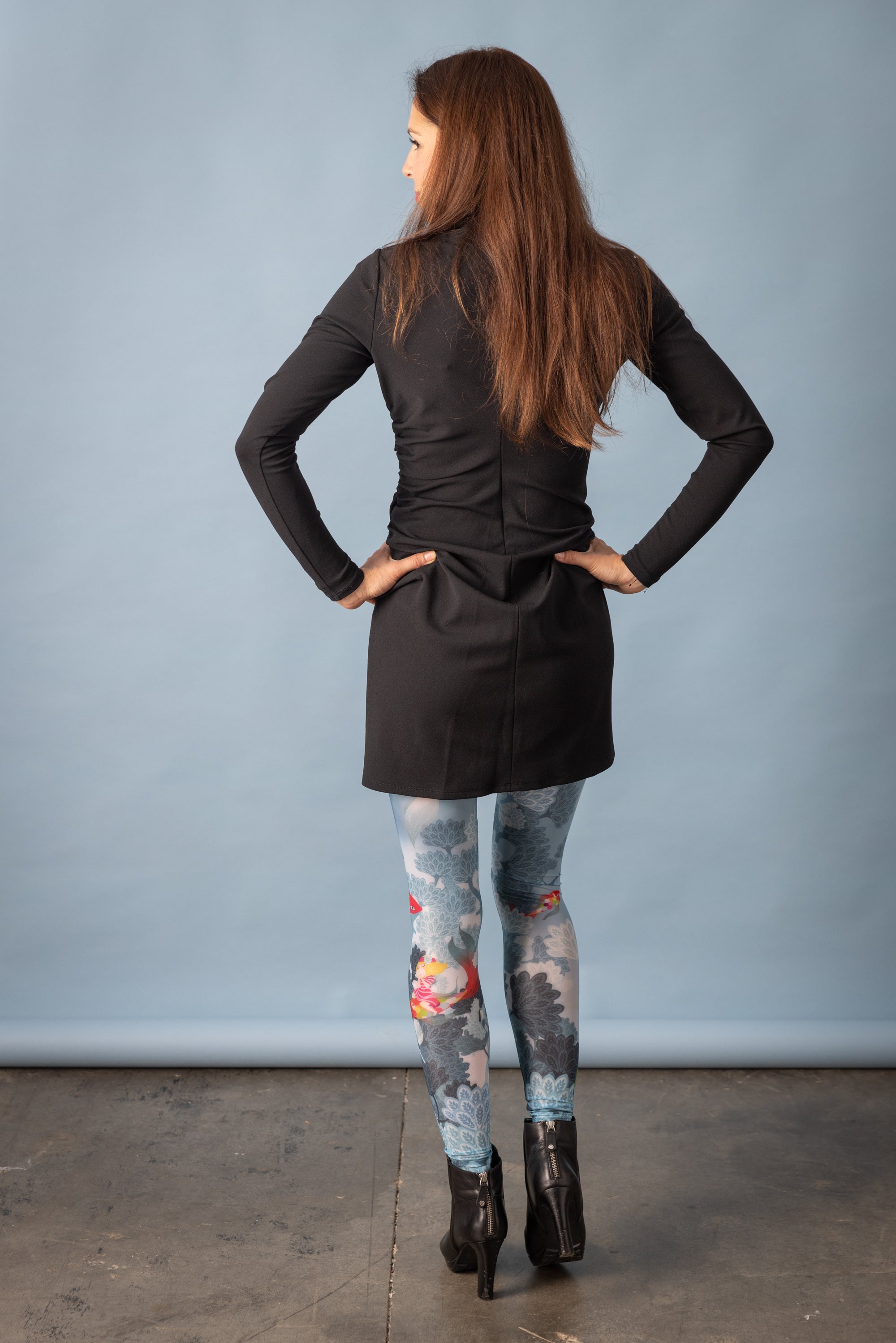 DELIO ONDINE printed leggings 