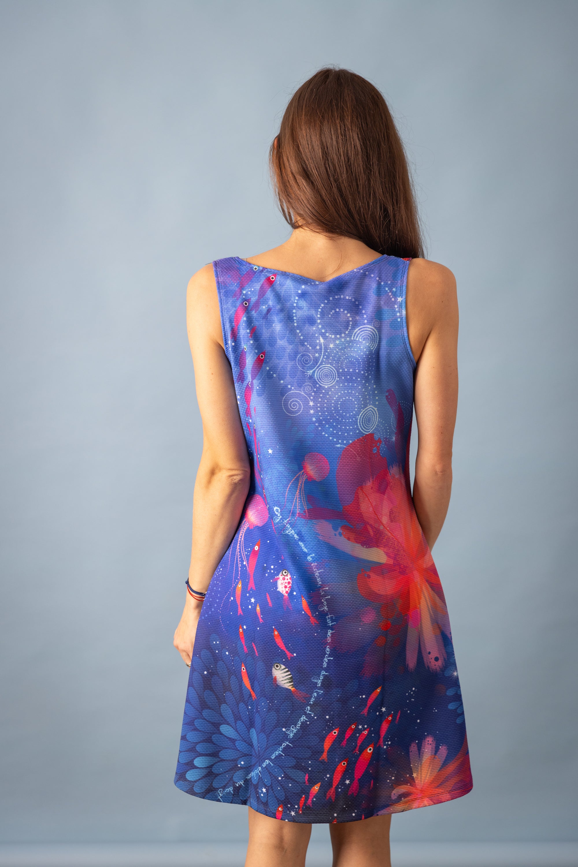 Précommande Robe patineuse ANYA MER