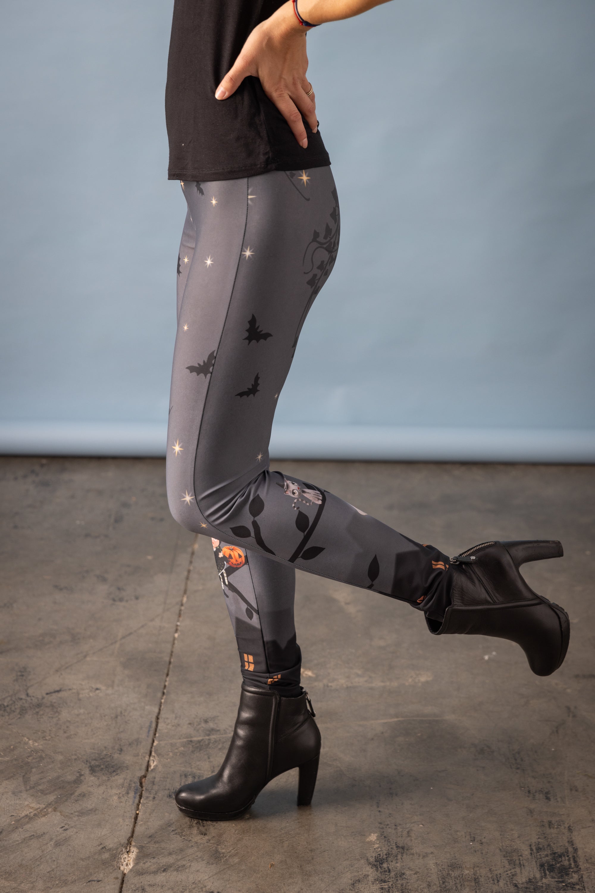 Legging imprimée lycra AVALONE PEINTURE