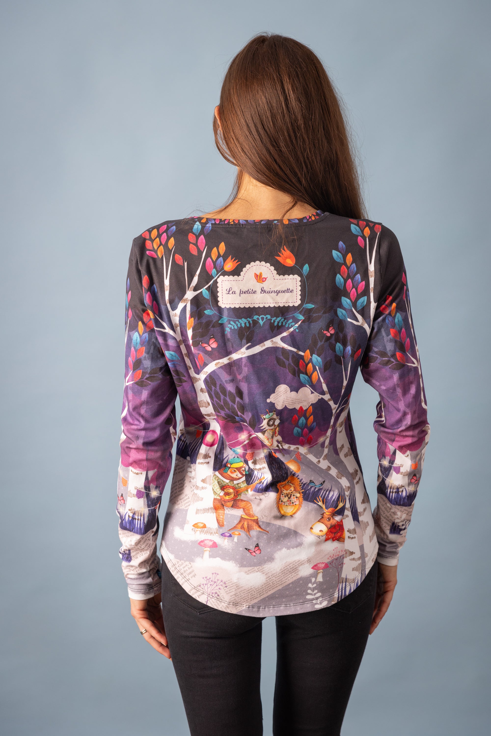 Tee-shirt coton imprimé ANATOLE GUINGUETTE PROTOTYPE