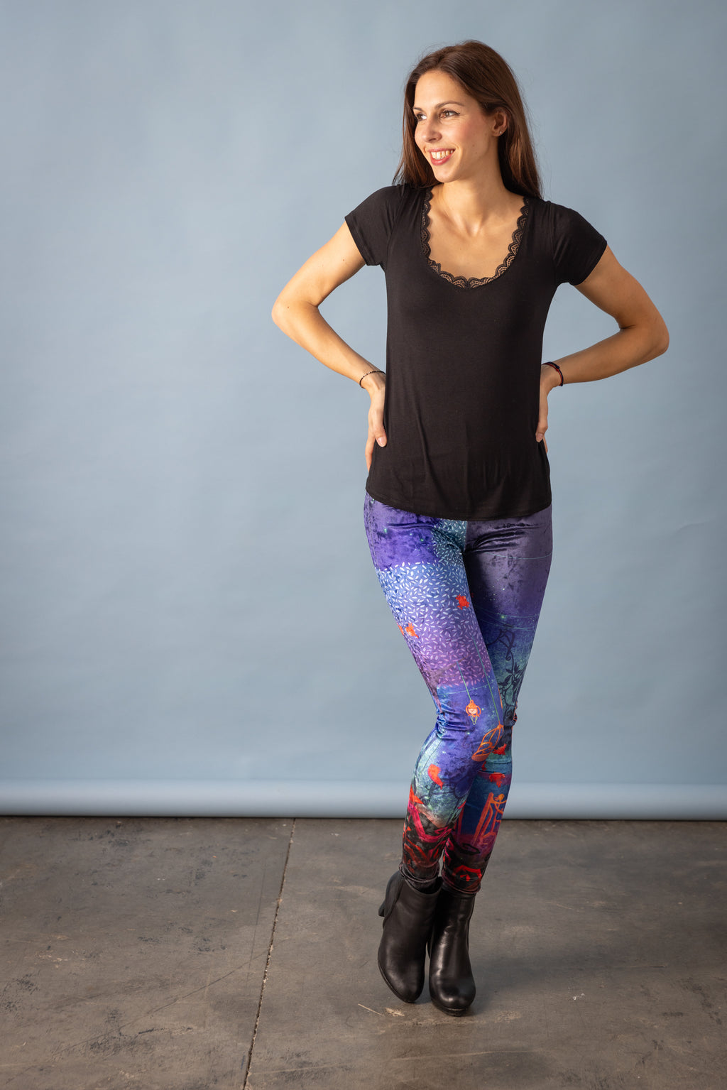 PRECOMMANDE Legging imprimée AVALONE CAGE A OISEAUX