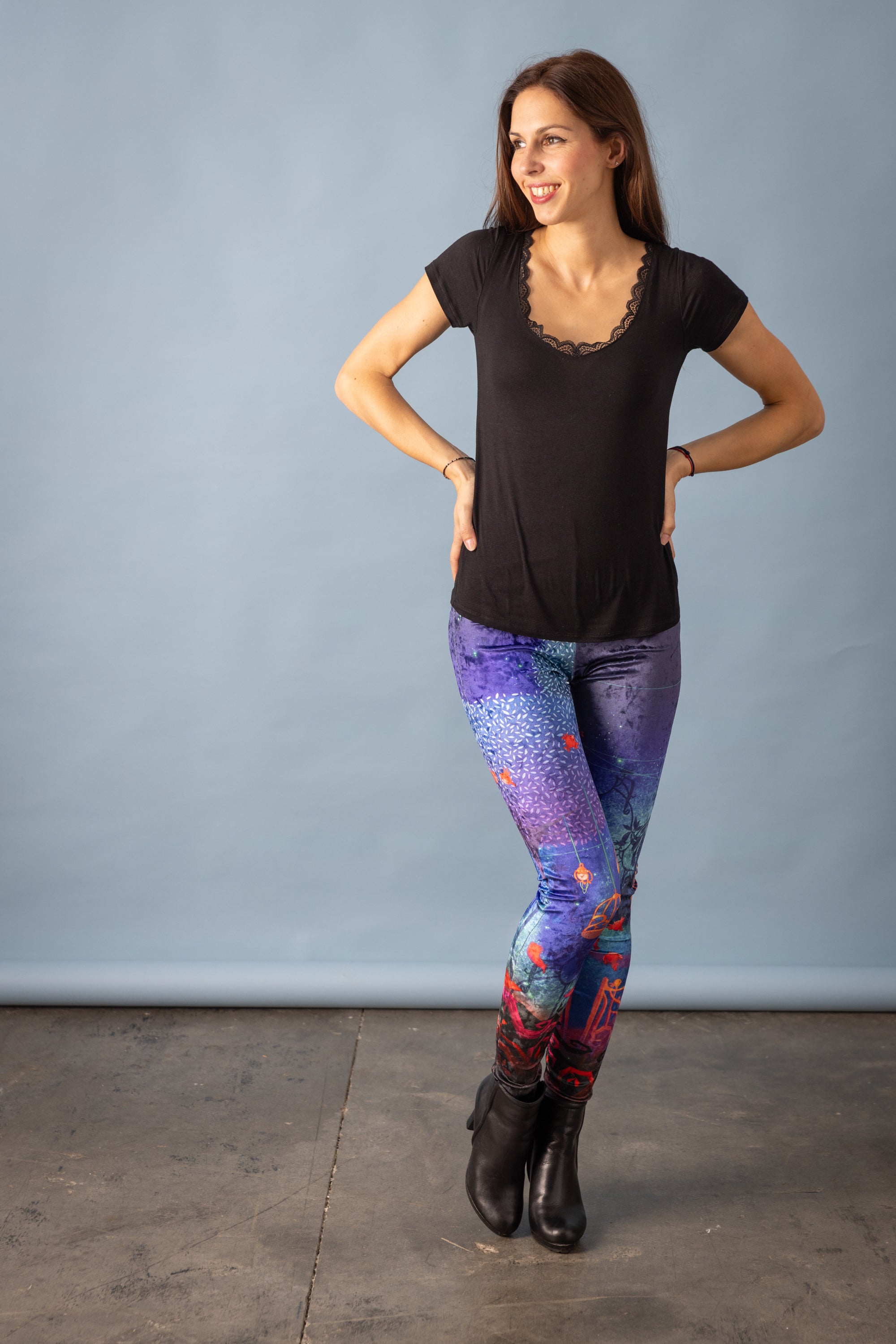 PRECOMMANDE Legging imprimée AVALONE CAGE A OISEAUX
