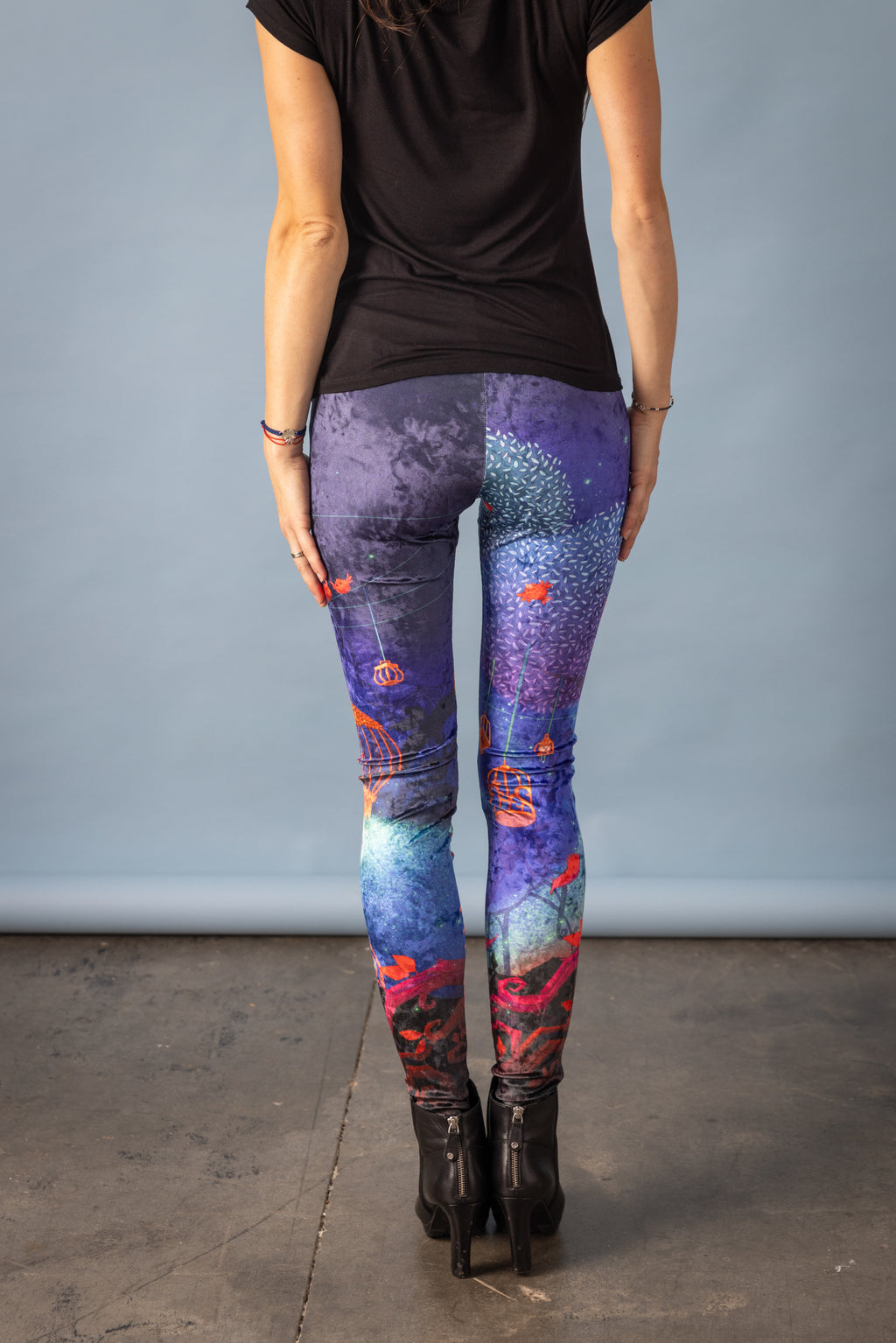 PRECOMMANDE Legging imprimée AVALONE CAGE A OISEAUX