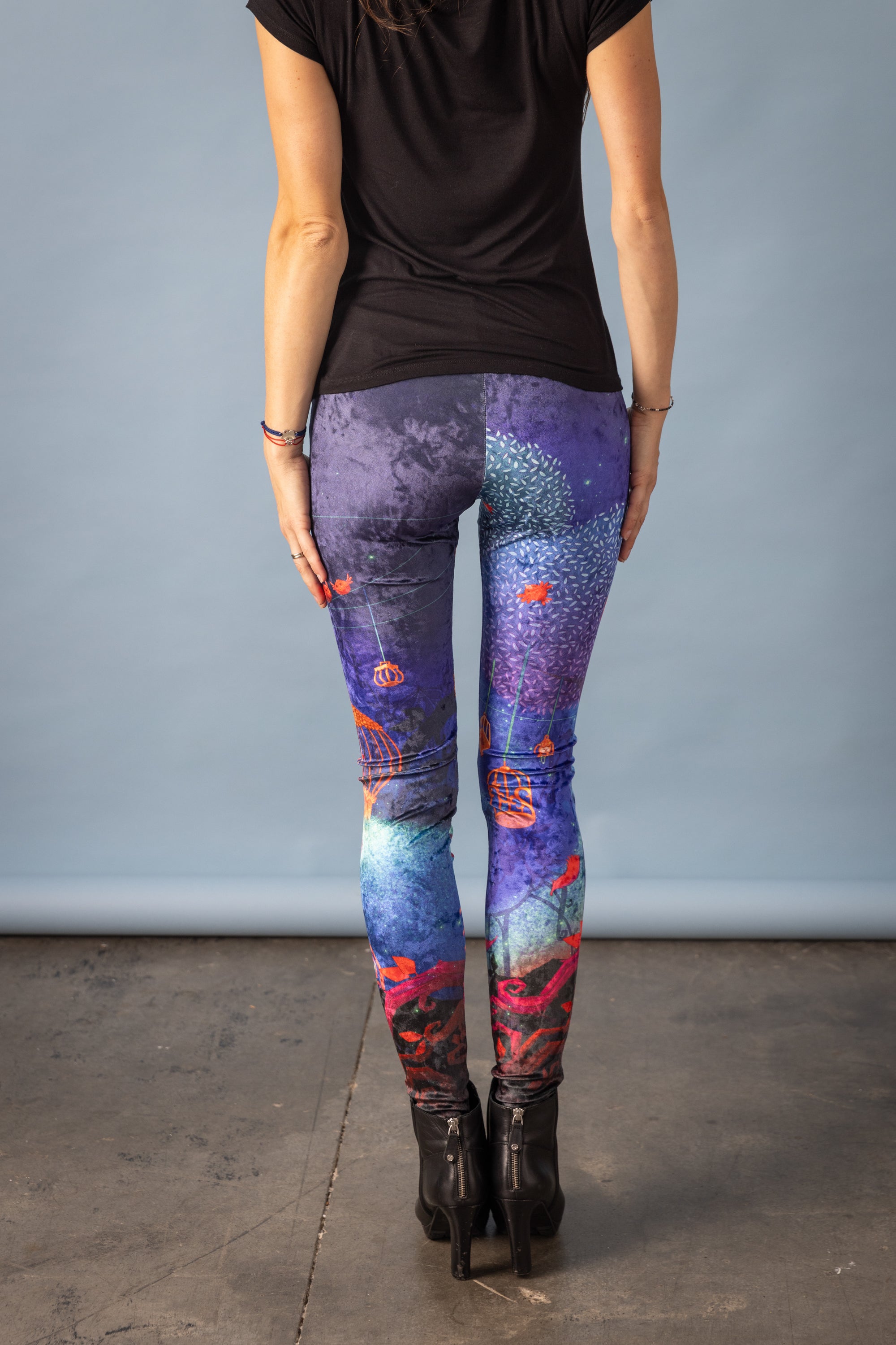 PRECOMMANDE Legging imprimée AVALONE CAGE A OISEAUX