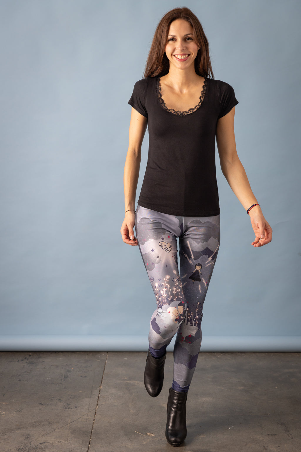 PRECOMMANDE Legging imprimée AVALONE BELLE AU BOIS DORMANT