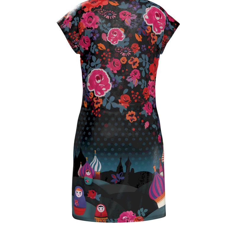 VALERY GUINGUETTE T-shirt dress