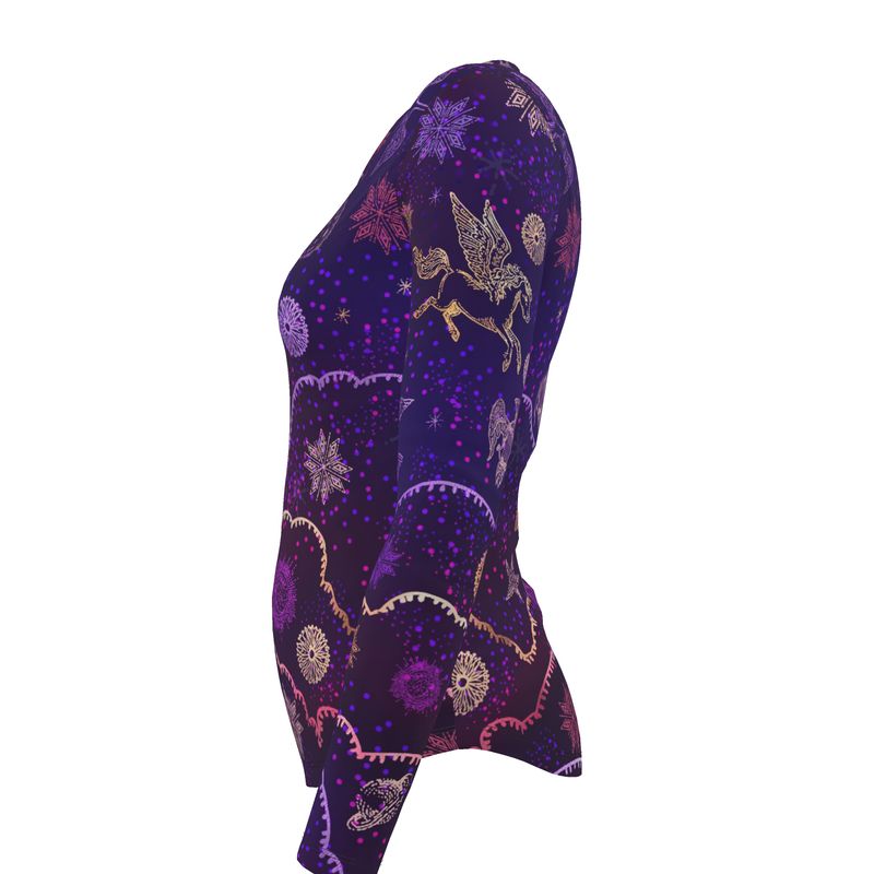 Tee-shirt imprimé ARTEMIS CELESTE