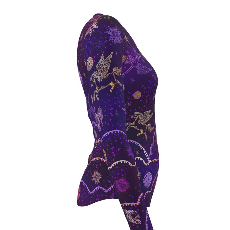 Tee-shirt imprimé ARTEMIS CELESTE