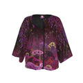 KIMIKO BELLE AU BOIS velvet printed kimono 