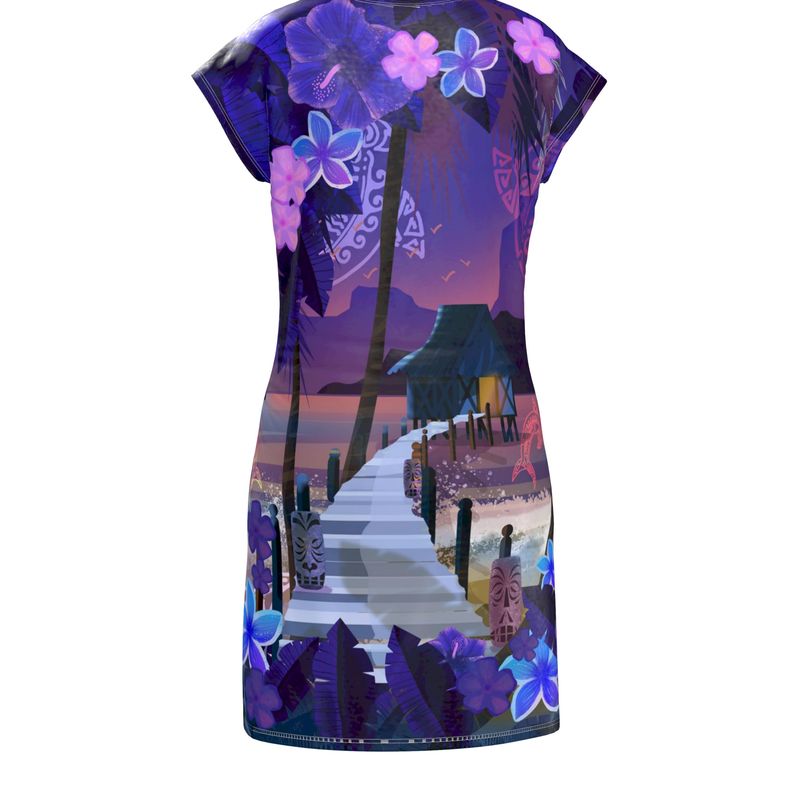 VALERY GUINGUETTE T-shirt dress
