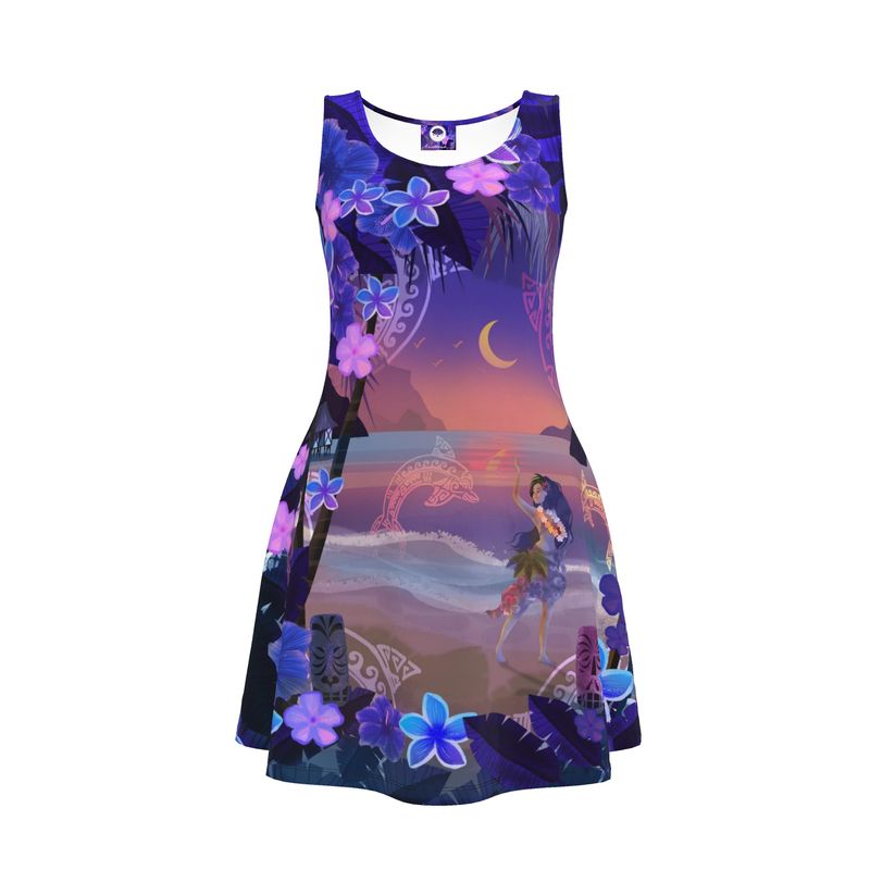 Précommande Robe patineuse ANYA TIKI NUIT