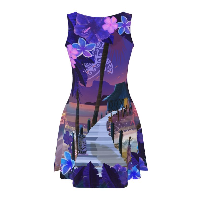 Précommande Robe patineuse ANYA TIKI NUIT