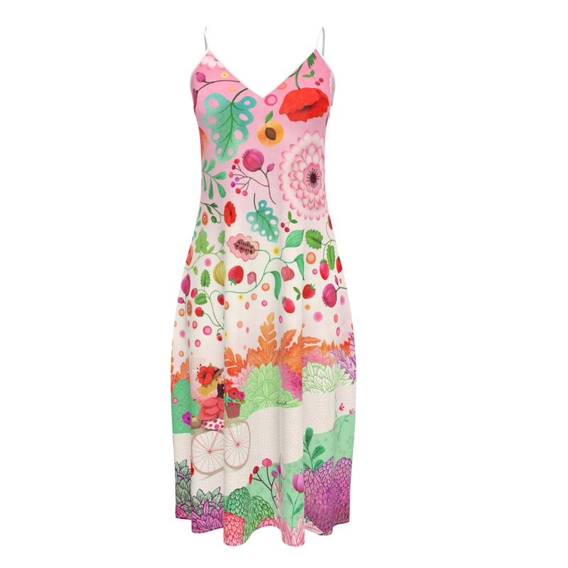 Précommande Robe bretelle imprimée BAGATELLE ELIXIR D'ÉTÉ