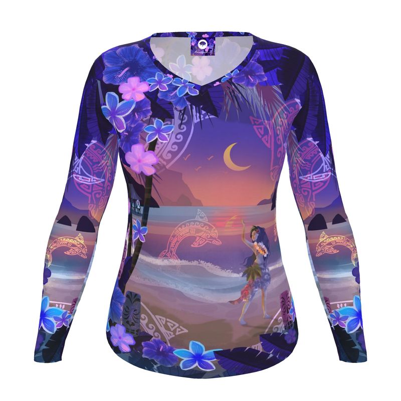 Précommande Tee-shirt imprimé ARTEMIS TIKI NUIT