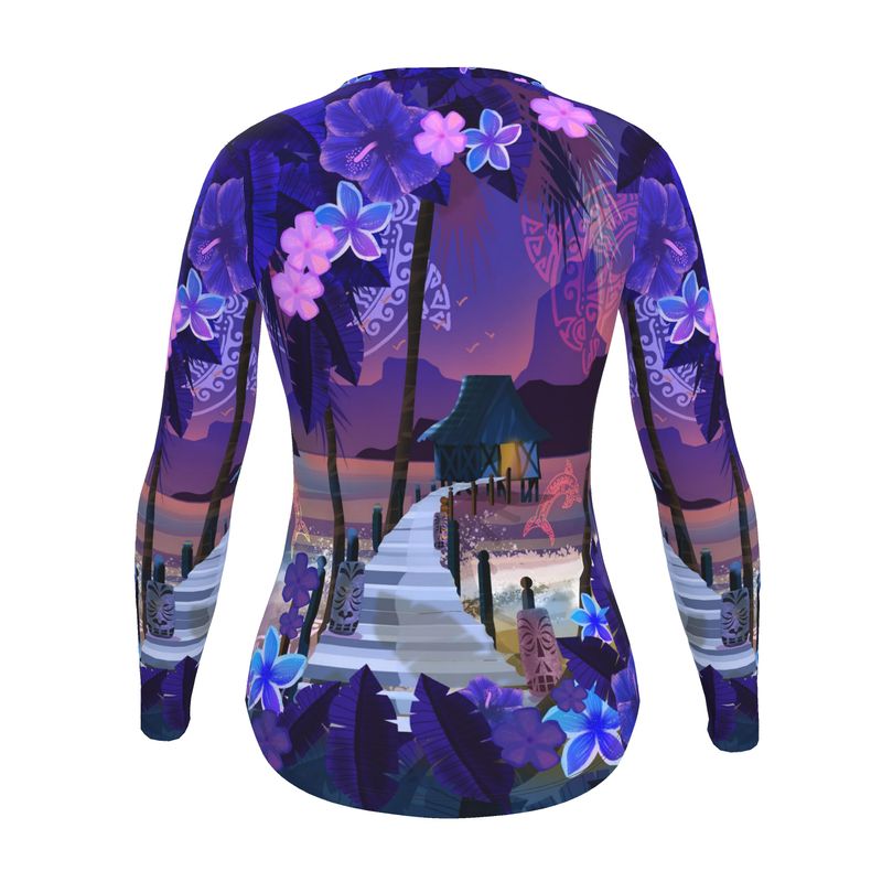 Précommande Tee-shirt imprimé ARTEMIS TIKI NUIT