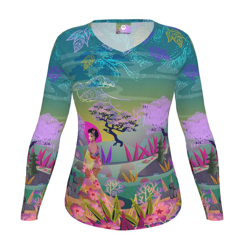 Précommande Tee-shirt imprimé ARTEMIS MIZAKI MIDORI